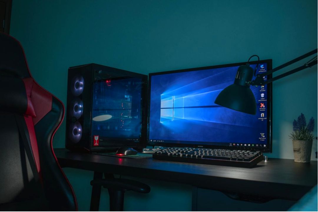 Parents guiding kids on gaming